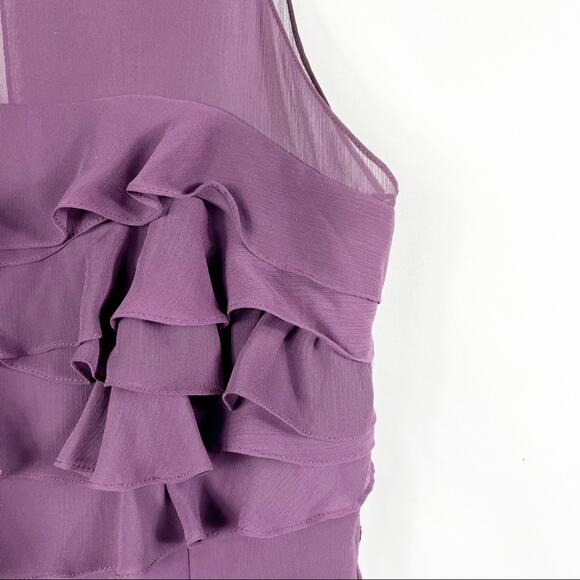 WATTERS & WATTERS Purple Bridesmaid/Cocktail Dress in Size 12 - Picture 3 of 4